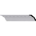 thumbnail image 1 of 2 3/4"H x 3"P x 4 1/2"F x 94 1/2"L, (1 7/8" Repeat) Modern Valeriano Rope Crown Moulding, 1 of 14