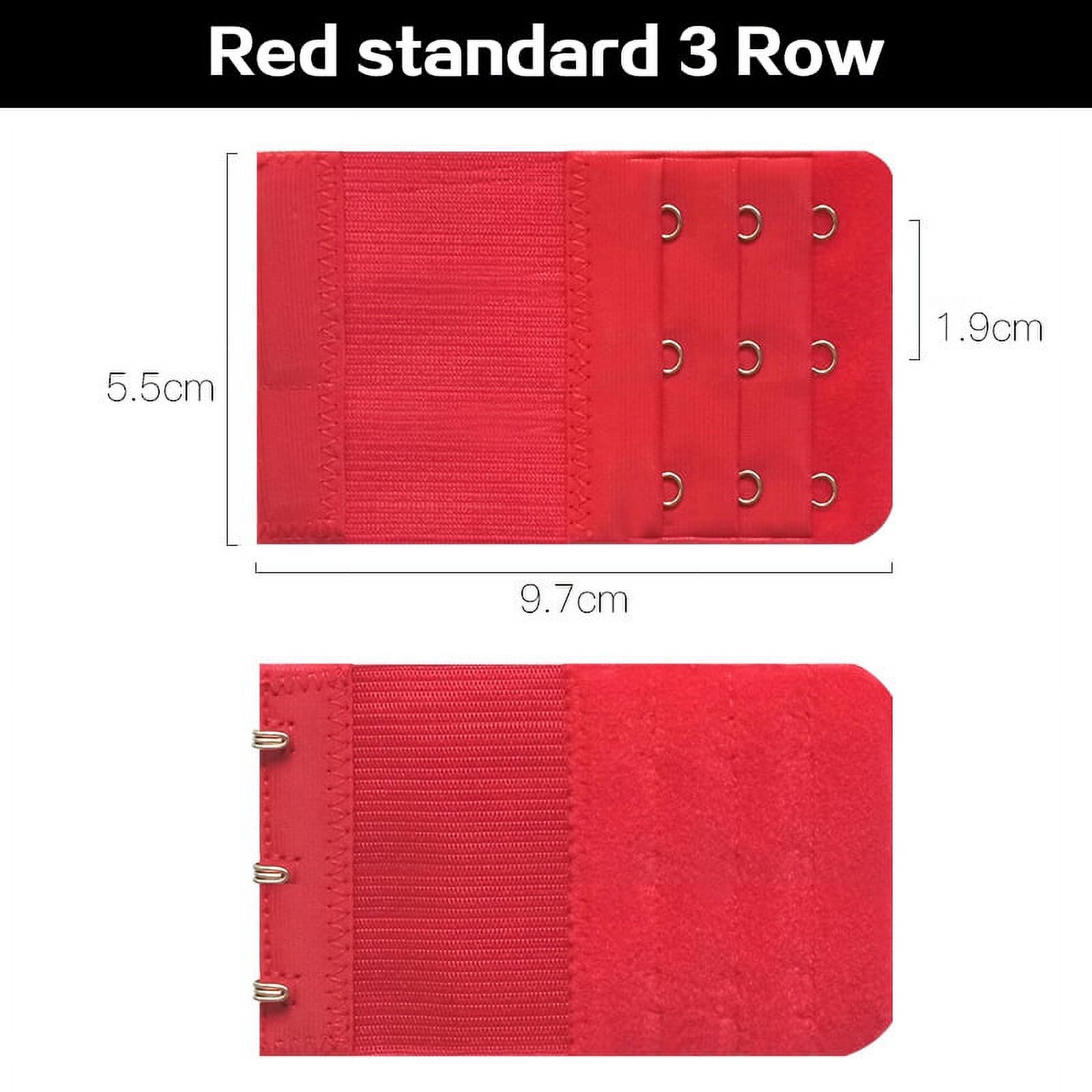 2/3/4 Hook Bra Extender For Women‘s Elastic Bra Extension Strap Hook