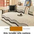 2/3/4/Large-4 seater premium minimalist chenille sofa cushion. All ...