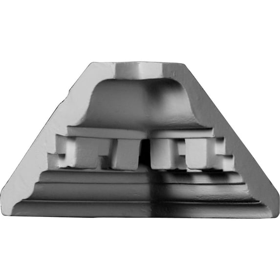 2 3/4"P x 2 3/4"H Inside Corner for Dentil Crown Moulding (matches moulding MLD02X02X03DE)