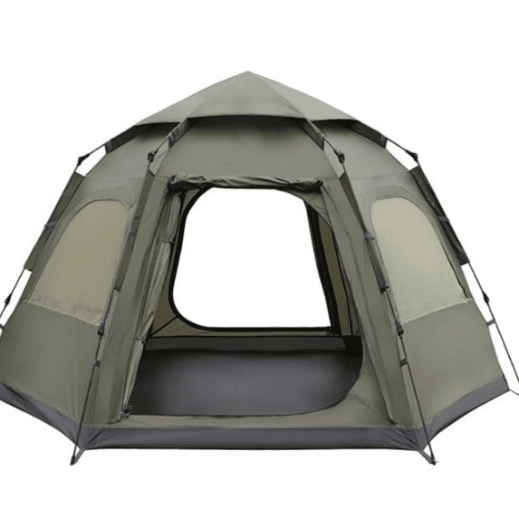 2/3/4 Person Camping Pop Up Tent Waterproof 60 Second Easy Quick Setup 4 Season Dome Tent Reactive Outdoor Tent 3 Second Tent Instant Tent Hexagonal Design for Family Camping Tent