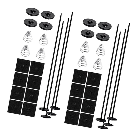 2/3/4 Set Mounting Tie Strap Electric Car Fan Mounting Set Easy Installation Automotive Radiator Fan Mount Zip Ties Clip