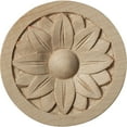 thumbnail image 1 of 2 3/4"W x 2 3/4"H x 1/4"P Bedford Round Rosette, Maple, 1 of 14