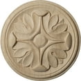 thumbnail image 1 of 2 3/4"W x 2 3/4"H x 1/4"P Raymond Round Rosette, Cherry, 1 of 13