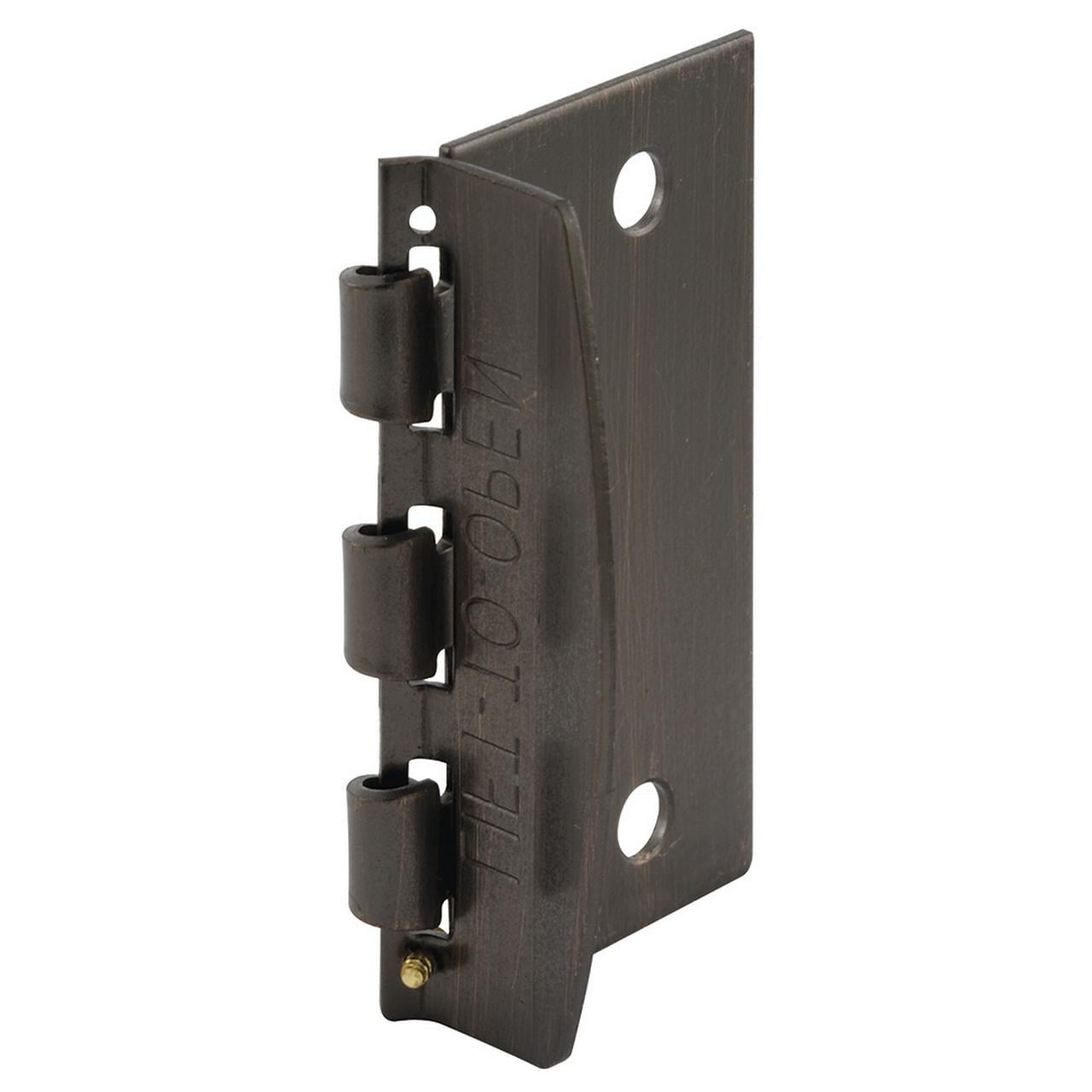 2-3/4 in., Steel, Bronze, Flip-Action Door Lock