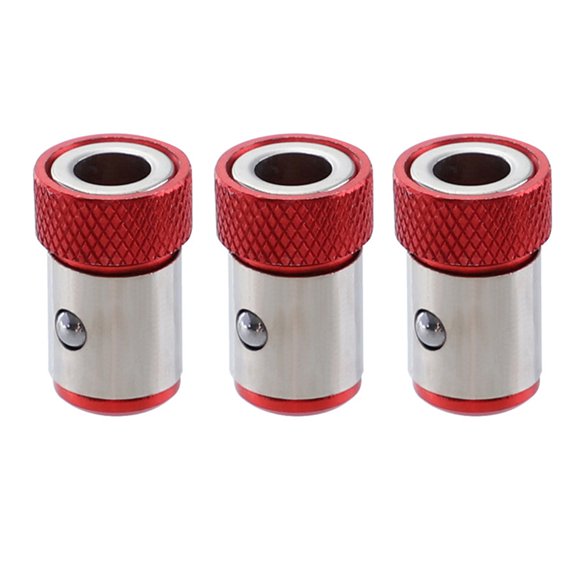 2/3/4Pcs Screwdriver Head Magnetic Rings Anti-impact High Precision Reusable Magnetizer Ring Magnetic Screw Ring Holders Household Tools