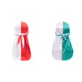 thumbnail image 1 of 2/3/4Pcs Tone Headscarf Cap Durag Long Tail Elastic Cap Hair Wrap 360 Waves Doo Rag for Men Women Braids Hair Protection, 1 of 5