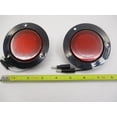 thumbnail image 1 of (2) 3.5" Red LED Side Marker Clearance Lights Truck Trailer Camper RV Lights, 1 of 4
