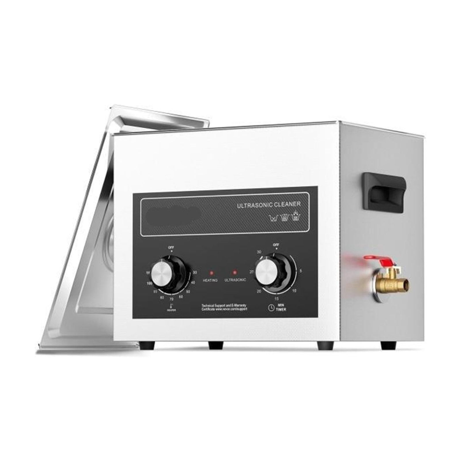 2/3/6/10/15/30L Ultrasonic Cleaner with Heater Timer for Lab Tools Metal Parts Carburetor Brass Auto Parts Engine Parts