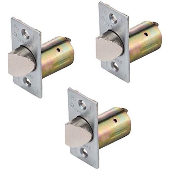 2-3/8" Backset Deadlatch for Augusta or Spartan Keyed Door Levers, Satin Chrome (3 Pack)$$Tools & Hardware Other