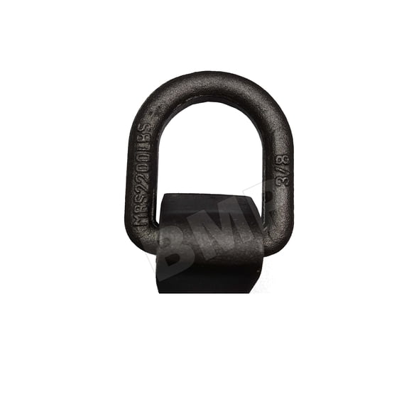(2) 3/8" FORGED D RING WITH WELD-ON BRACKET 1000203