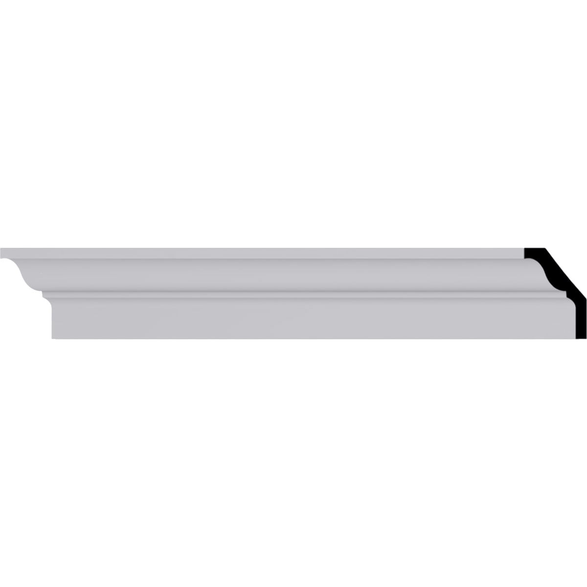 Robin White Urethane Crown Moulding 94.5" Length