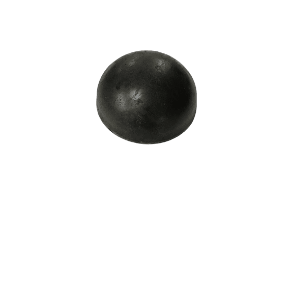 2-3/8 Inch Steel Pipe Caps 45 Pack, Weld On Pipe Fence End Caps, Heavy Duty Round Steel Tubing Plugs for Farm Fencing, Corral Panels, Gate Frames (2 3/8")
