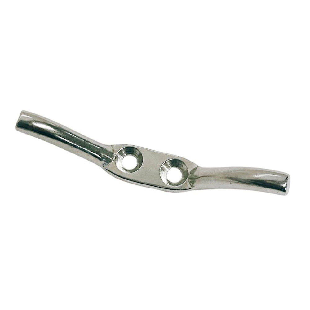 Stanley Hardware 76-6485 Zinc Plated Rope Cleat - 4.5" Steel Wire Tie-Down For Boats, Awnings & General Use