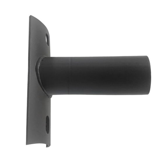 2-3/8” OD Horizontal Tenon Arc Adapter, 3in or 4in Round Pole Bracket for LED Lights