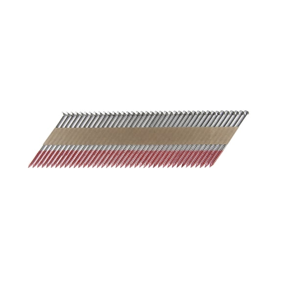 2-3/8" x .113 Offset Round Head 33-degree HDG Ring Shank Collated Framing Nails (2,500 per box)