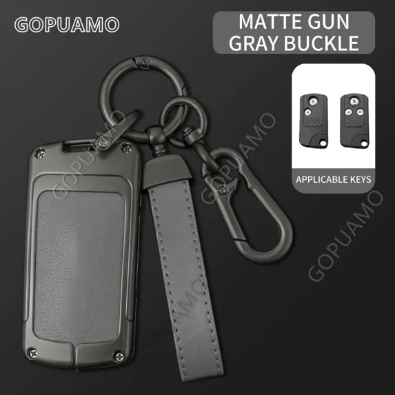 2 3 Buttons Alloy Car Key Cover Case For Honda D model Accord CIVIC CRV Fit 2006 - 2015 Key Shell Holder Accessories