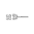 thumbnail image 1 of 2/3 Carat (Ctw SI2-I1, G-H-I) Princess Cut Diamond Solitaire Stud Earrings in 14K White Gold for Women, 1 of 4