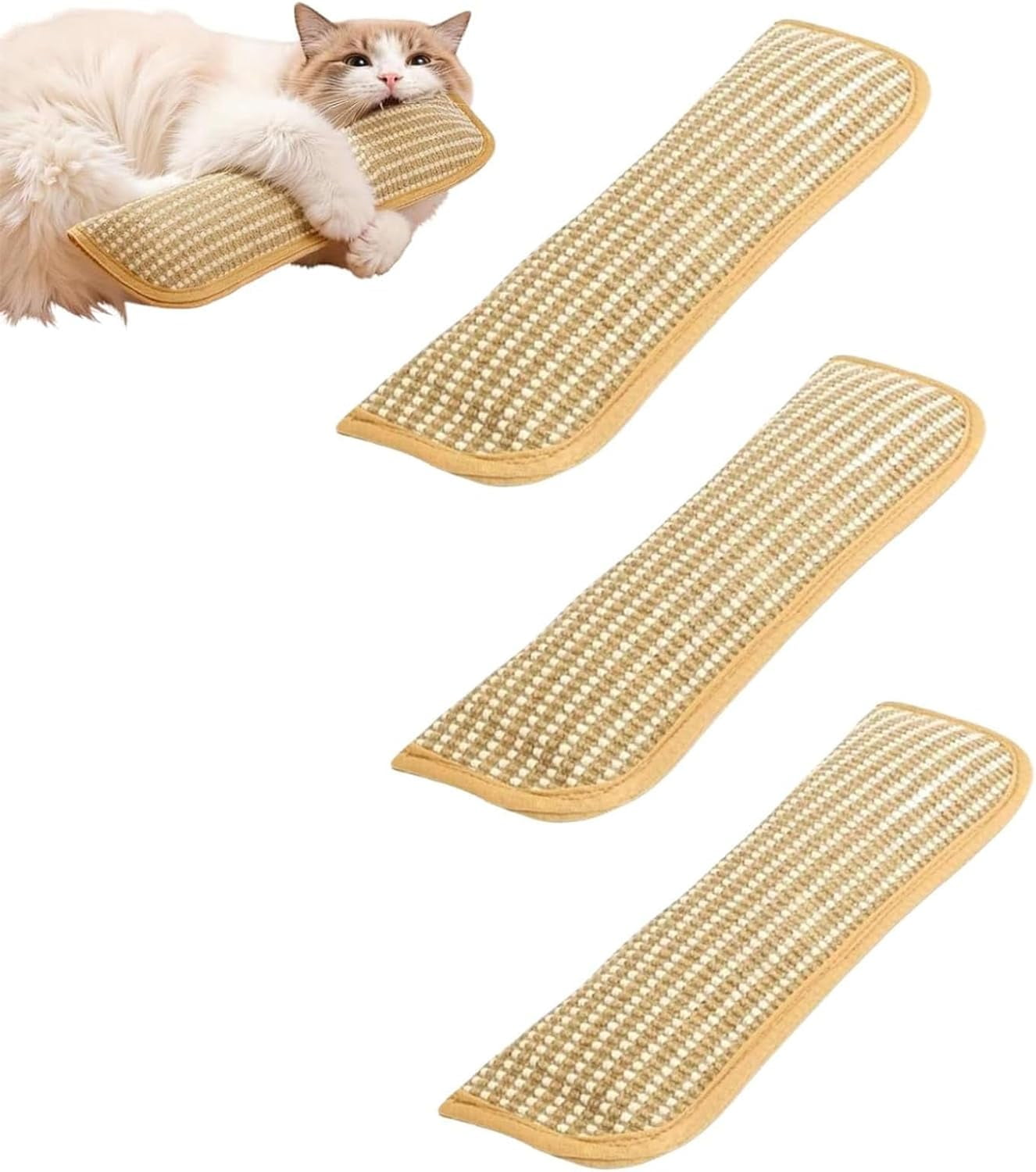 2/3 PCS Catnip Kicker Pillow (S/M), Wear-Resistant and Does Not Shed Shavings, Self-Entertainment Pillow, Interactive Cat Nip Kicker Toys for Anxiety Relief