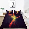 thumbnail image 1 of 2/3 Pcs Fashionable 3D Starry Sky Printed Bedding Cover Sets With Pillowcase Duvet Covers,King(90"x104"), 1 of 5