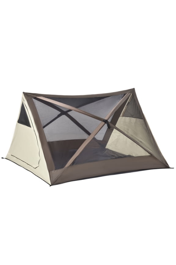 2-3 Person Pop-Up Camping Tent - Waterproof Automatic Instant Tent with Rainfly, Windows & Doors! Portable Cabana for Beach, Hiking & Indoor Use. Quick Setup for Your Outdoor Adventures