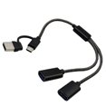 thumbnail image 2 of USB 3.0 Hub,Aluminum 4 Port USB Data Hub 3.0 Multi USB Port Expander Dongle USB 2 of 12