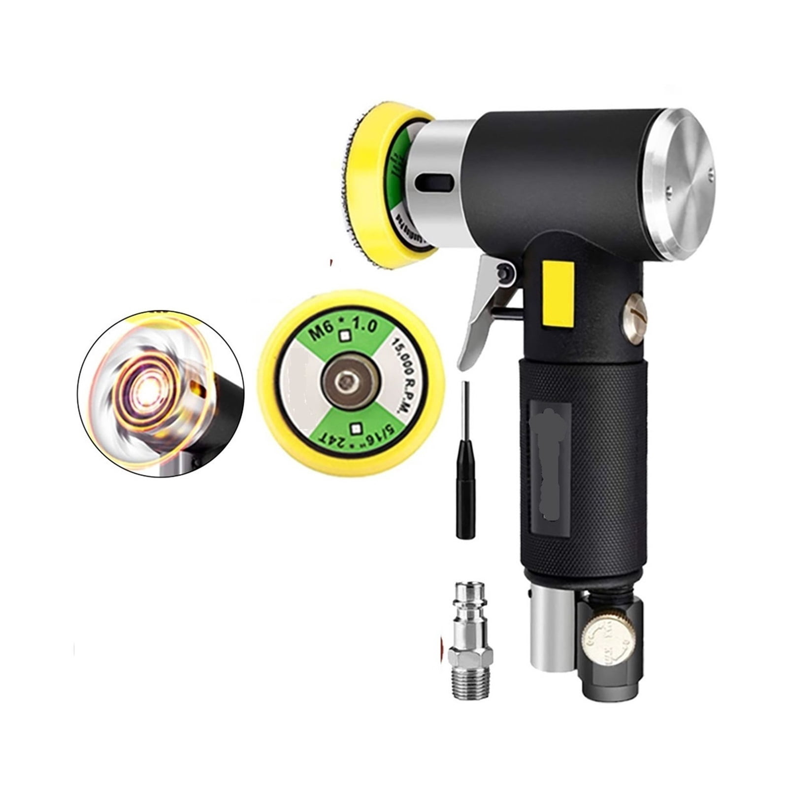 2"/3" Random Orbit Air Sander Mini Pneumatic Grinding Machine for Car Polishing High Speed Air Powered Sanding Polisher ,Widely Use