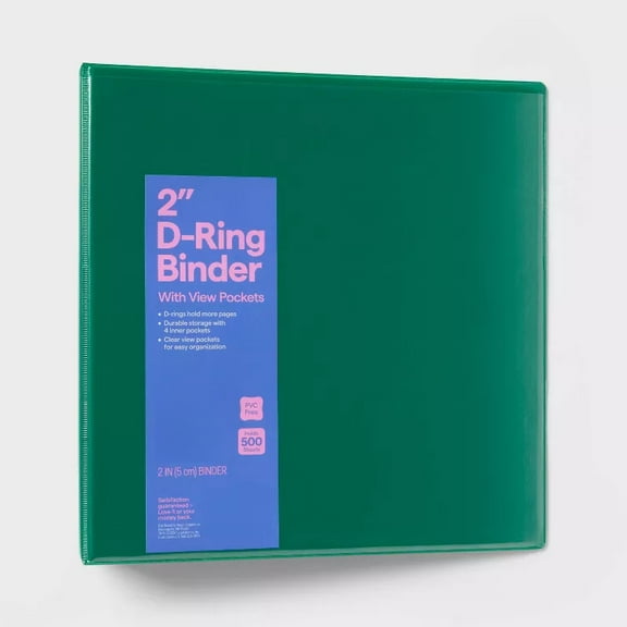 2" 3 Ring Binder Clear View - ub&ub