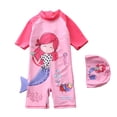 thumbnail image 1 of 2-3 T Bathing Suits For Teens Girls Surf Rash Guard Swimsuit Baby Sun Swimwear For Toddler, 1 of 4