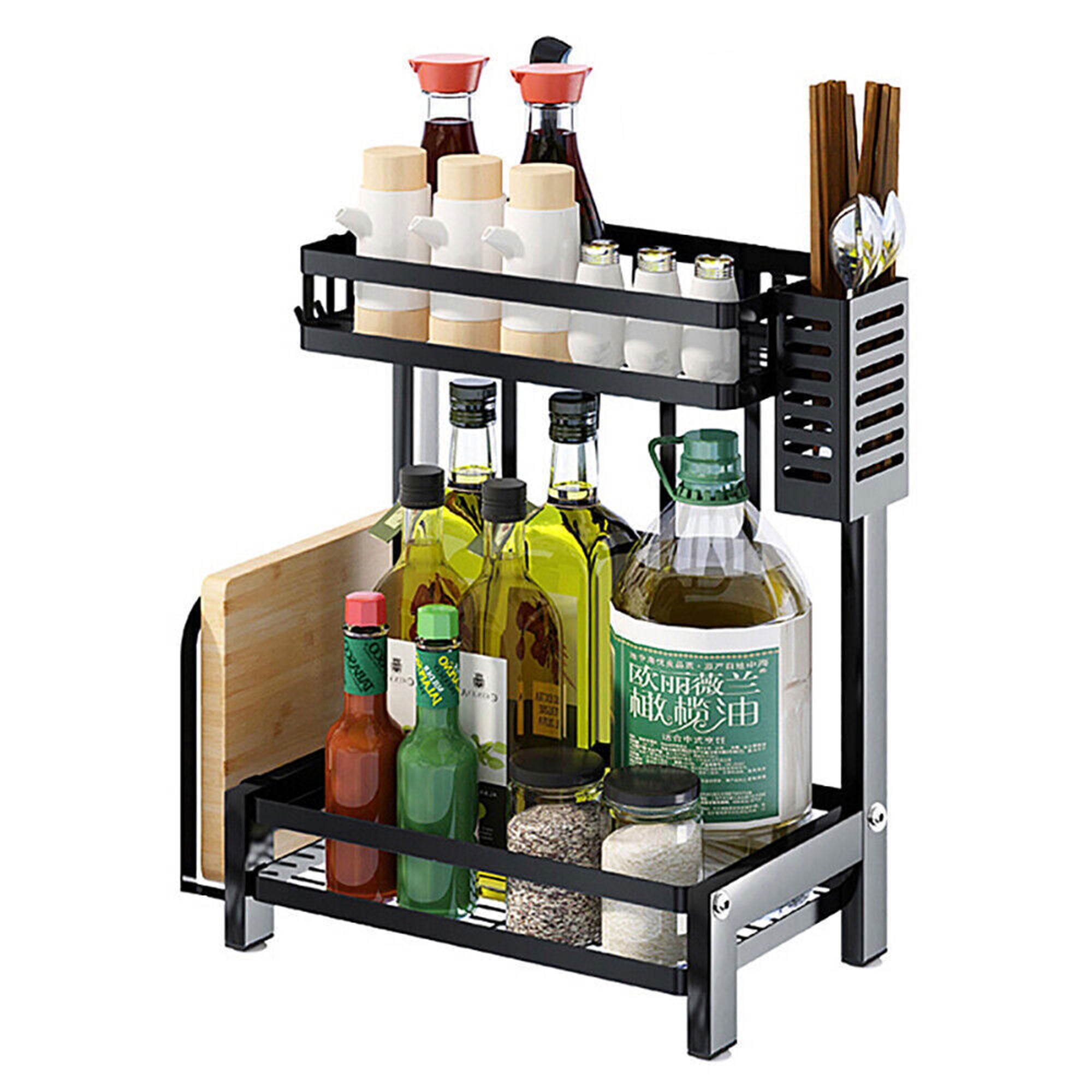 LELINTA Spice Rack, 2/3Tier Countertop Spice Rack Organizer - Standing ...