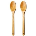 thumbnail image 1 of 2-3 Wooden Cooking Spoon 12.5" for Mixing, Baking, Serving Kitchen Utensils US, 1 of 6