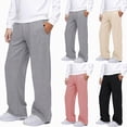 thumbnail image 1 of 2-3 Years Joggers Baby Boy Pants Elastic Toddler Boys Active Fleece Jogger Pants School Sports Joggers Pants Beige Pants, 1 of 9
