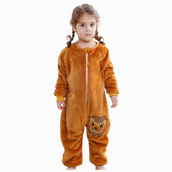 2-3 Years Newborn Baby Sleeping Bag Sack With Legs Long Sleeve Blanket Toddler Baby 9 Months 6T Newborn Cotton Button Climbing Suit