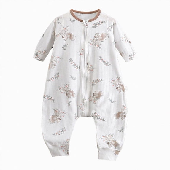 2-3 Years Newborn Boys Set Infant Romper Long Sleeve Crawling Suit Clothing Sleepwear Warm Jumpsuit Unisex Fall Winter