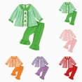 thumbnail image 1 of 2-3 Years Toddler Boys Girls Sweatshirt Shirt Pants Winter Outfit 1t 2t 3t 4t 5t 6t Christmas Halloween, 1 of 9