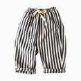 thumbnail image 1 of 2-3 Years Toddler Cargo Pants for Boys Cargo Trousers Full Pants Sweatpants School Pants Fall Winter Pants School Kids Twill Joggers 1T 2T 3T 4T 5T 6T 7T 8T Black Pants, 1 of 9