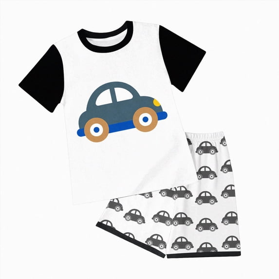 2-3 Years Toddler Toddler Boy Girl Summer 2 Piece Outfits Short Sleeve T Shirts Top And Shorts Clothing Sets 6-12 Months 12-24 Months 2T 3T 4T 5T 6T 7T Boy Gift Set