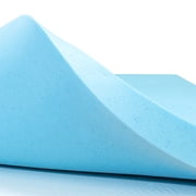 Mattress Topper Twin, 3 Inch Gel Infused Memory Foam Bed Topper for Twin Size, CertiPUR-US Certified