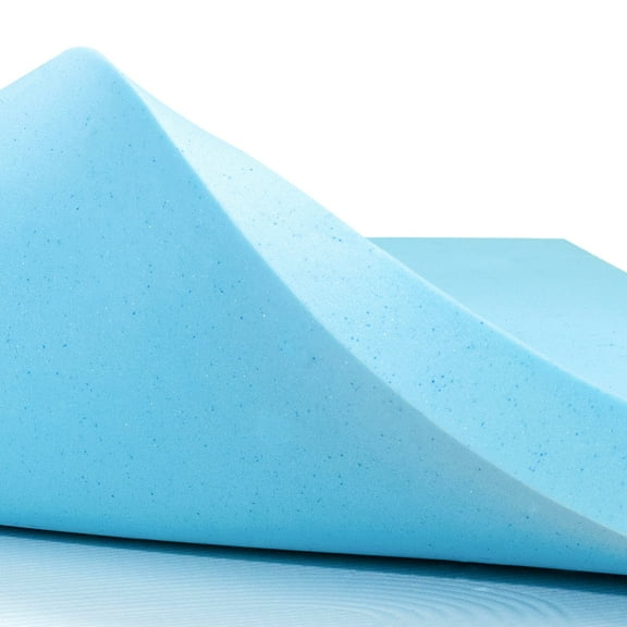 Mattress Topper California King, 4 Inch Gel Infused Memory Foam Bed Topper for California King Size, CertiPUR-US Certified