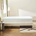thumbnail image 1 of 2, 3, or 4 inch Covered Topper Mattress Memory Foam Gel-Infused Cooling Ventilated Mattress (4" Full), 1 of 6