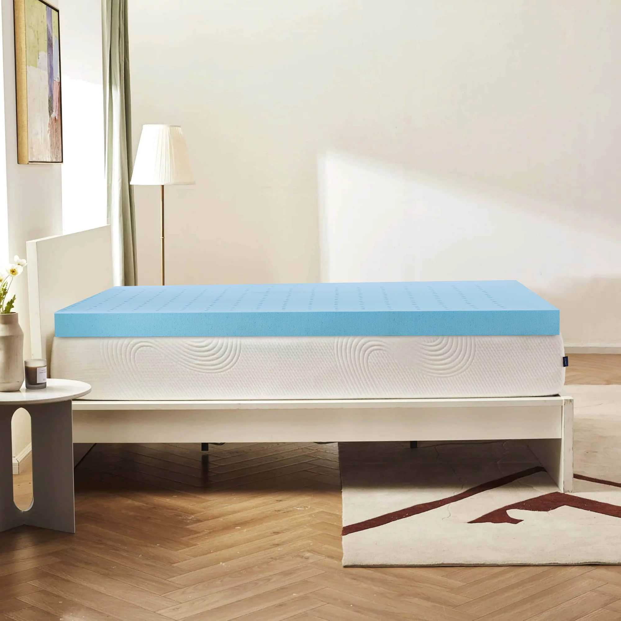 2, 3, or 4 inch Topper Mattress Memory Foam GelInfused Cooling