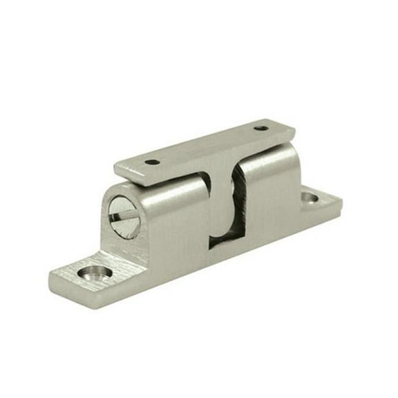 2.3 x 0.4 in. Ball Tension Catch, Satin Nickel - Solid