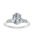 thumbnail image 1 of 2.30 Ct Elegent Oval Cut Natural Diamond (F-G/VS1) Solitiare Engagement Ring for Ladies Solid 950 Platinum Size 4.5 by Diamond-Capitals, 1 of 8