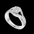 thumbnail image 1 of 2.30 Ct Wonderful Round Cut Moissanite Diamond (D/VVS1) Proposal Rings for Women in 18K White Gold Size 9.5 by Diamond-Capitals, 1 of 8