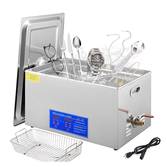 2-30L 110 Ultrasonic Cleaner with Digital Timer Heater Stainless Steel Ultrasound Washing Machine Home Appliances