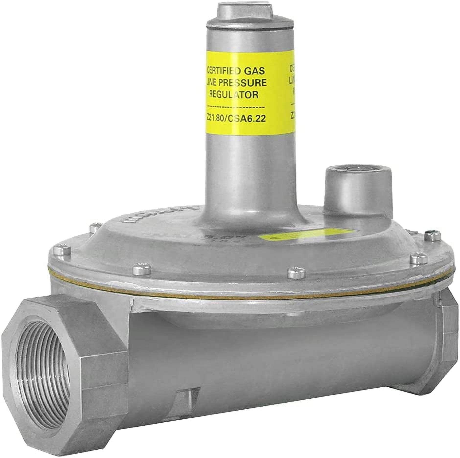 2  3255L 12” x Aluminum (325L Series) Line Pressure Regulators Suitable for Natural, Manufactured, Mixed Gases, liquefied Petroleum and LP Gasair mixtures.