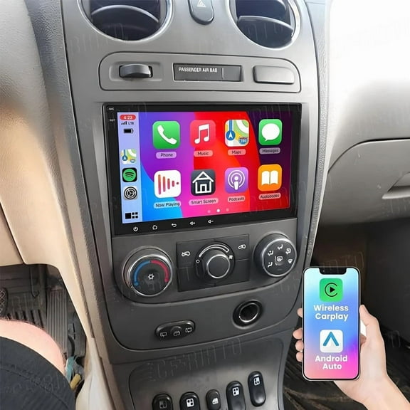 2+32G Android 13 Car Stereo For Chevrolet HHR 2006-2011 Radio with Wireless CarPlay Android Auto, 8in IPS Touchscreen Car Screen Radio Player with GPS WiFi Bluetooth SWC Mirror Link Split Screen
