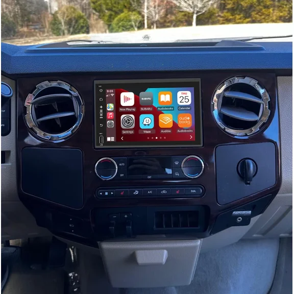 2+32GB 7in Android 13 Car Stereo Radio GPS Navigation For Ford F-250 2008-2014 and More Support Wireless Carplay Android Auto Bluetooth FM/RDS WiFi/SWC/Mirror Link