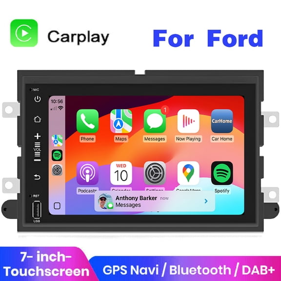 2+32GB 7in Android 13 Car Stereo Radio GPS Navigation For Ford Windstar 2004-2007 and More Support Wireless Carplay Android Auto Bluetooth FM/RDS WiFi/SWC/Mirror Link