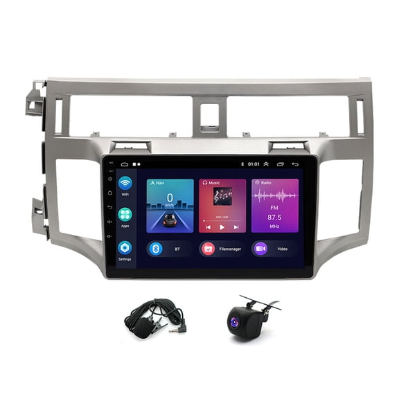 2+32GB Android 13 Car Stereo for Toyota Avalon 2005-2010, 9in w/Wireless Carplay & Auto + AHD Cam